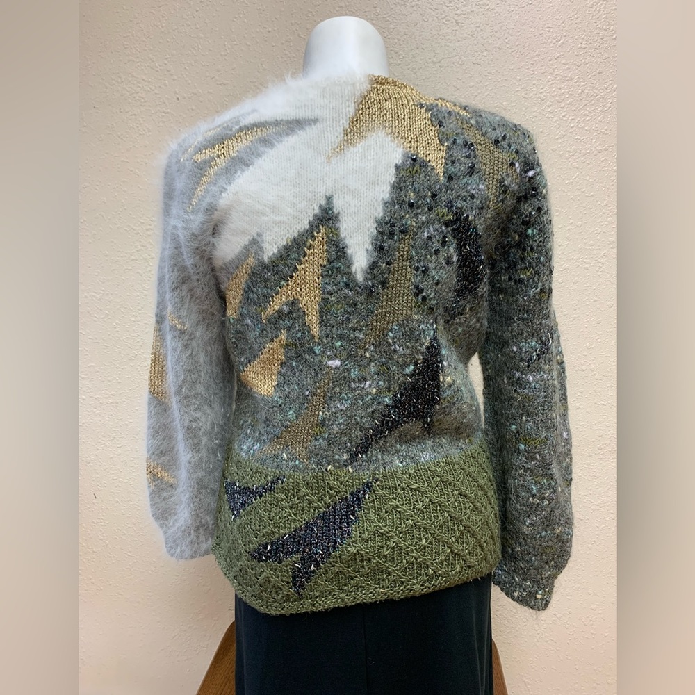 100% Vintage knitted sweater - Picture 6 of 7